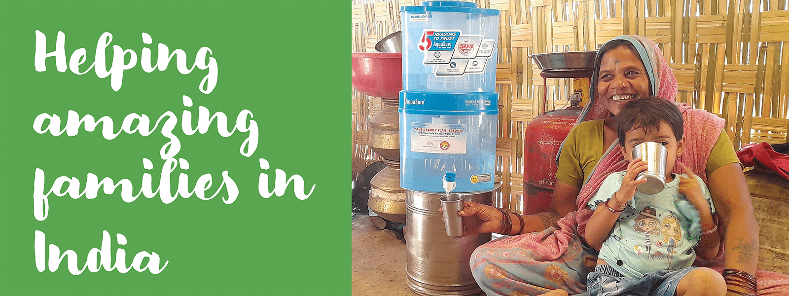 Helping amazing families in India